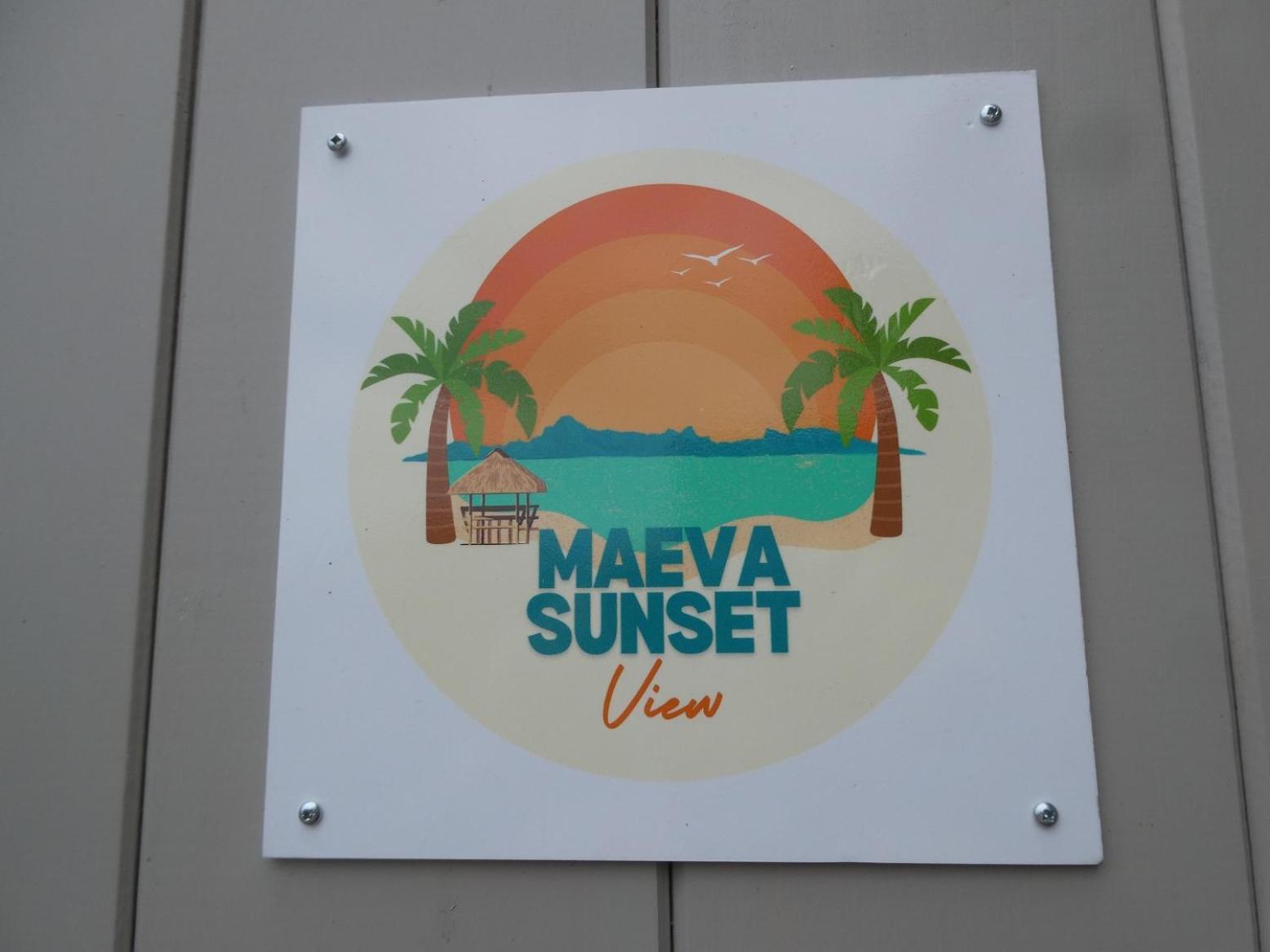 Maeva Sunset View Hotel Punaauia  Exterior foto